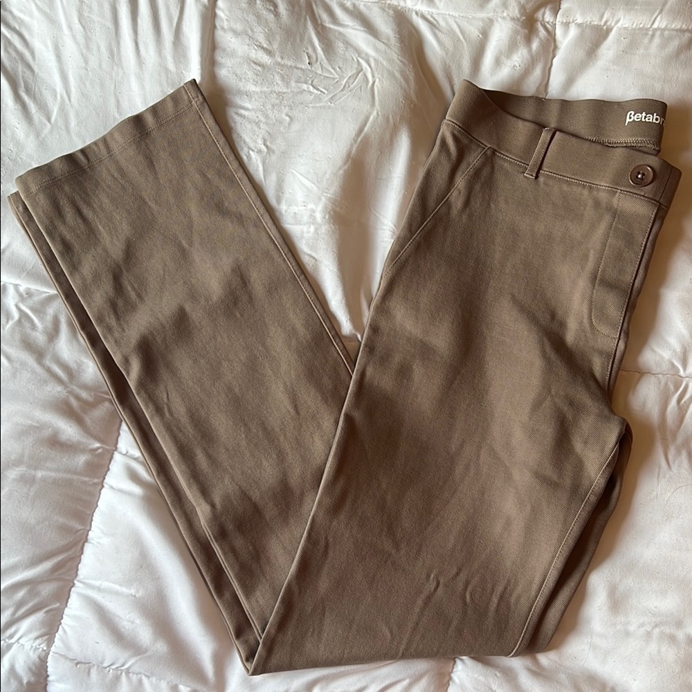 Betabrand Dress Pant Yoga Pant straight leg